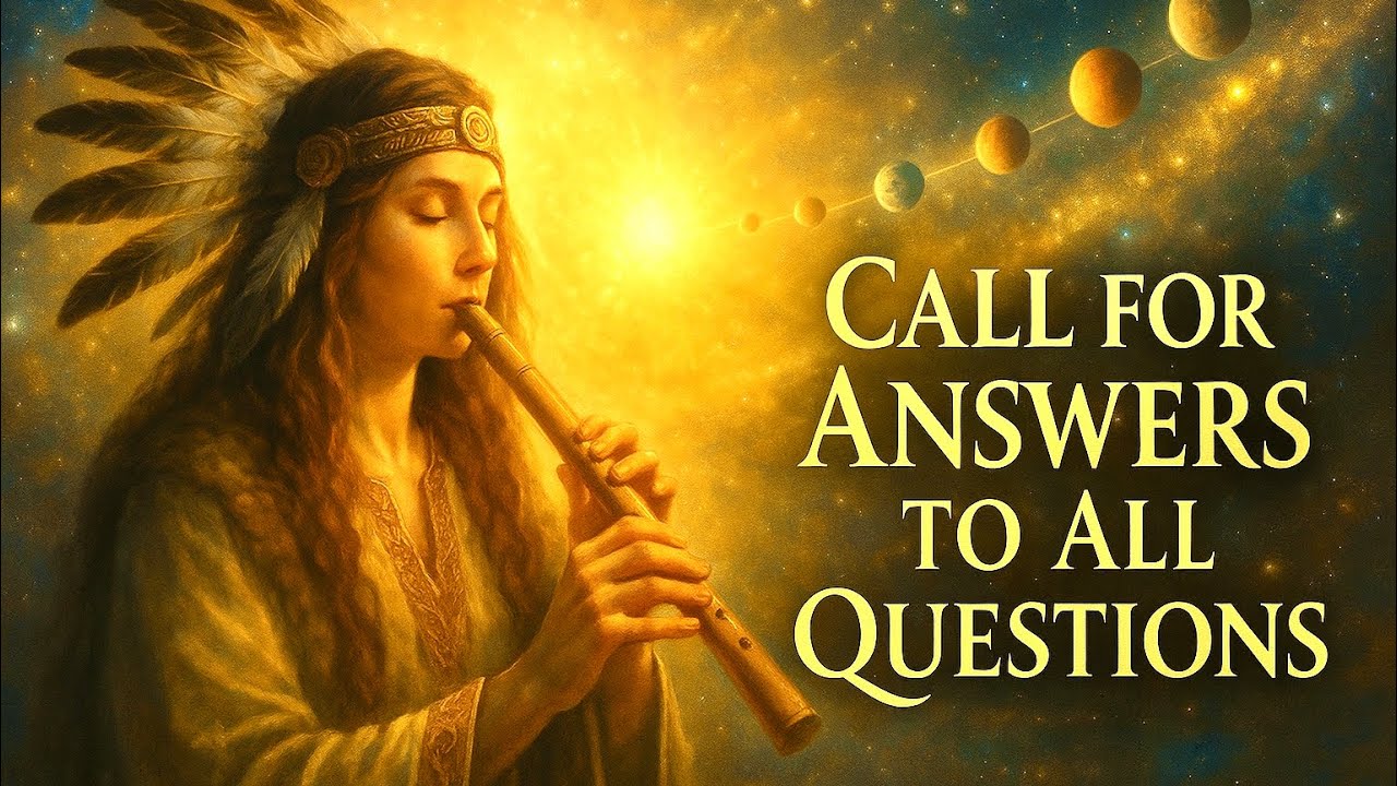 Shamanic & Cosmic Call for Answers to All Questions | Theta + 396 Hz +528 Hz + 963 Hz | Deep Relax