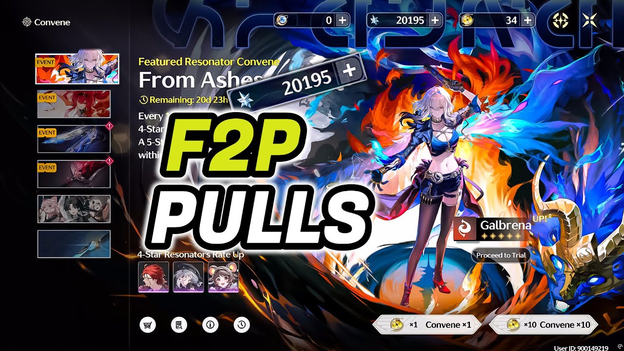 Galbrena Pulls F2P – Wuthering Waves v2.7