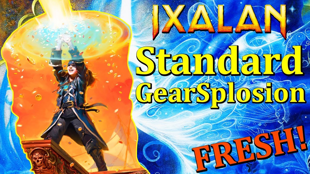 IXALAN STANDARD: GearSplosion COMBO deck - NEW w/ Spell Swindle!