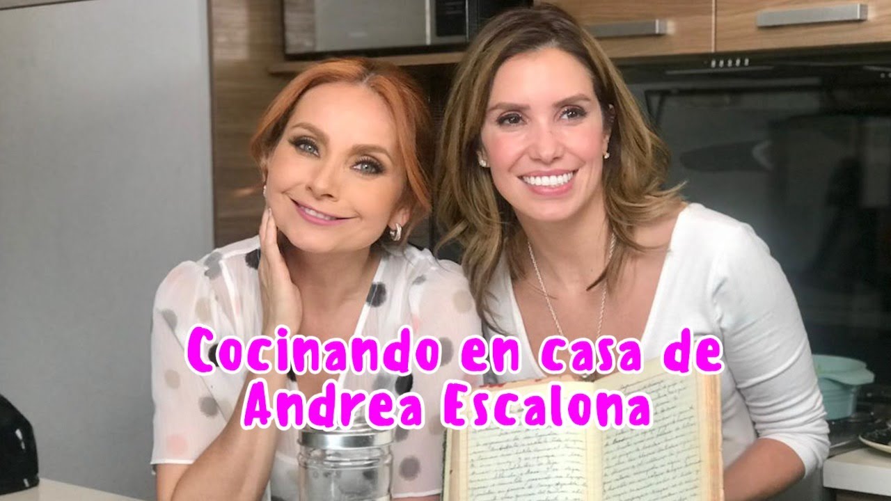 COCINANDO EN CASA DE ANDREA ESCALONA 🏠💓