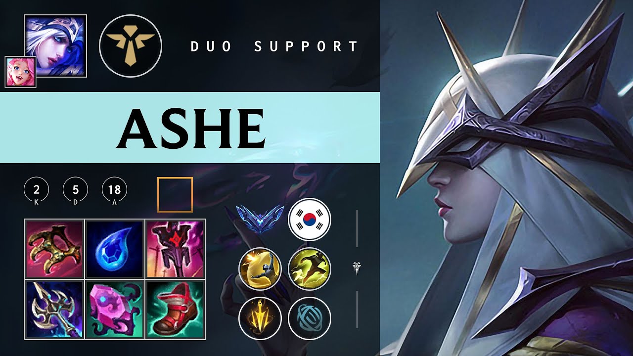 Ashe Support vs Bard - KR Diamond Patch 26.02
