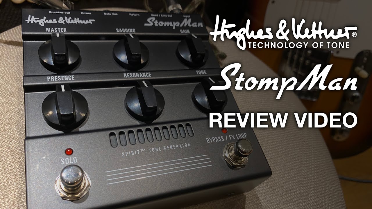 【ゴキゲン！】Hughes & Kettner StompMan  | 九龍カワイのあれこれYAYAYA！【機材レビュー】