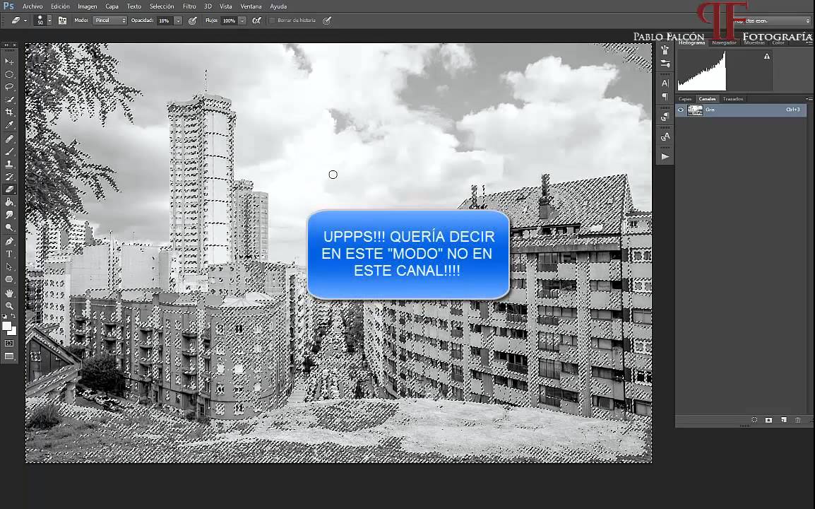 Tutorial Photoshop: Blanco y negro con el metodo de Rob Carr