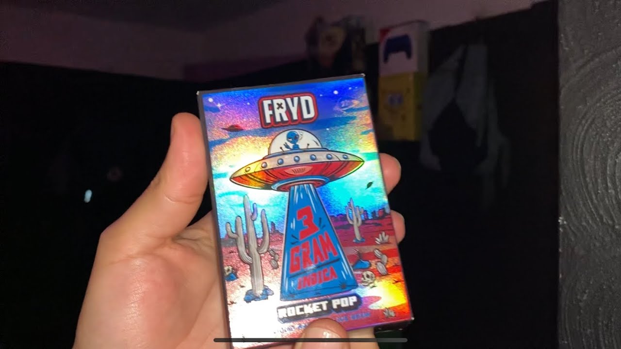 Probando Nuevo Cartucho Marca Fryd 3G!! Unboxing y Review!! #blinkershorts #420 #vapedisposable 