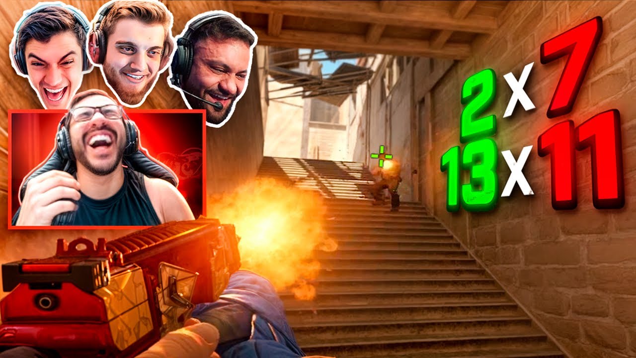 QUE COMEBACK MONSTRO! COLDZERA, FNX, FER E BOLTZ JOGANDO MUITO!