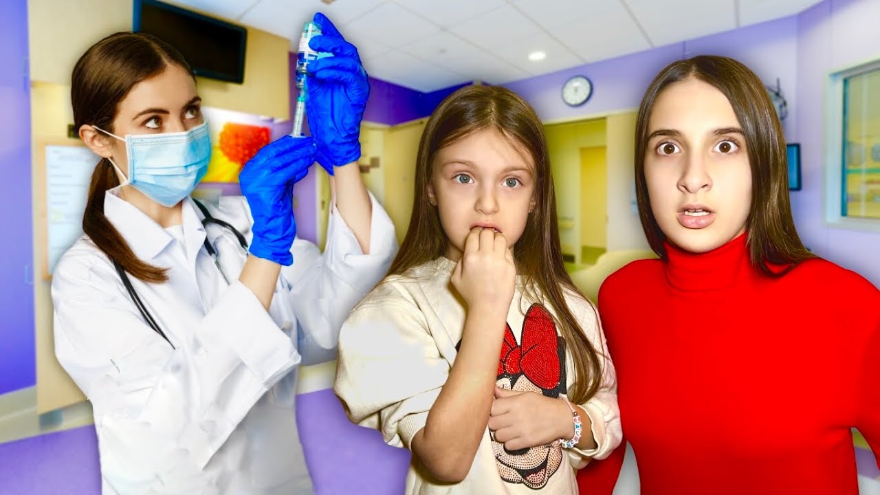 LUDOVICA FA il VACCINO per la PRIMA VOLTA 💉🥹