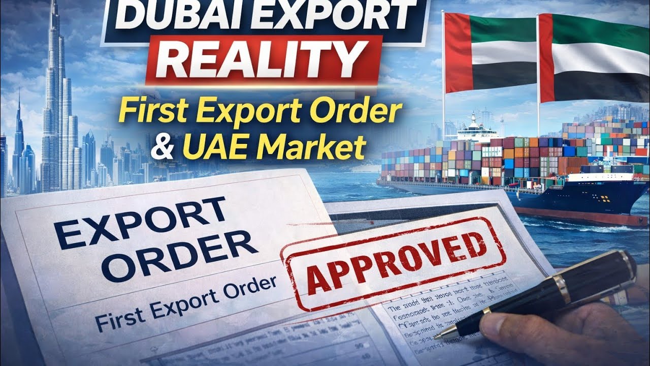 Dubai Export Reality Exposed | How I Got My First Export Orders 