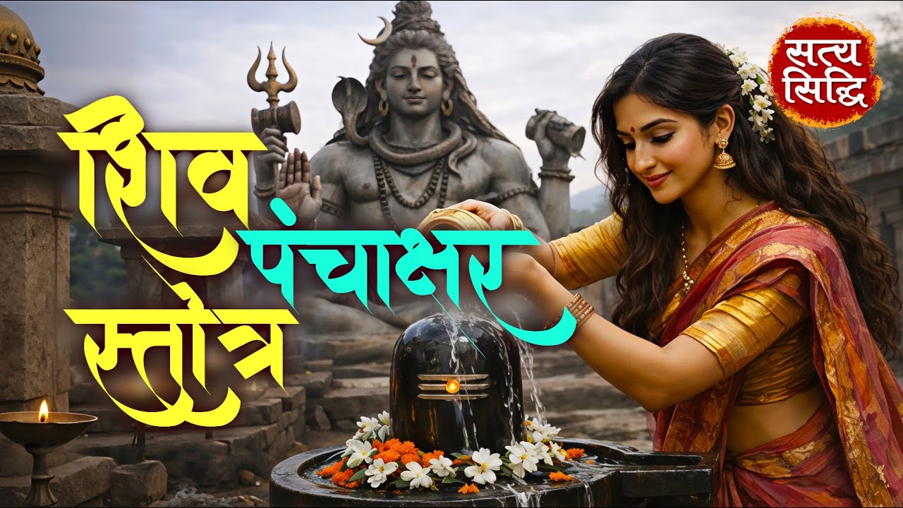 शिव पंचाक्षर स्तोत्रम् मंत्र | Shiva Panchakshara Stotram Full | Om Namah Shivaya