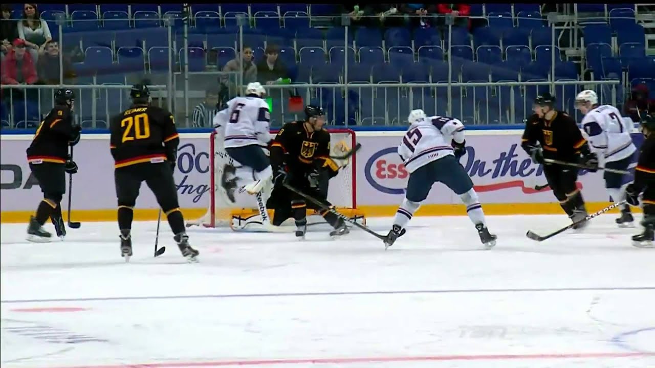WJC - Alex Galchenyuk sick snipe against Germany. Dec 27th 2012