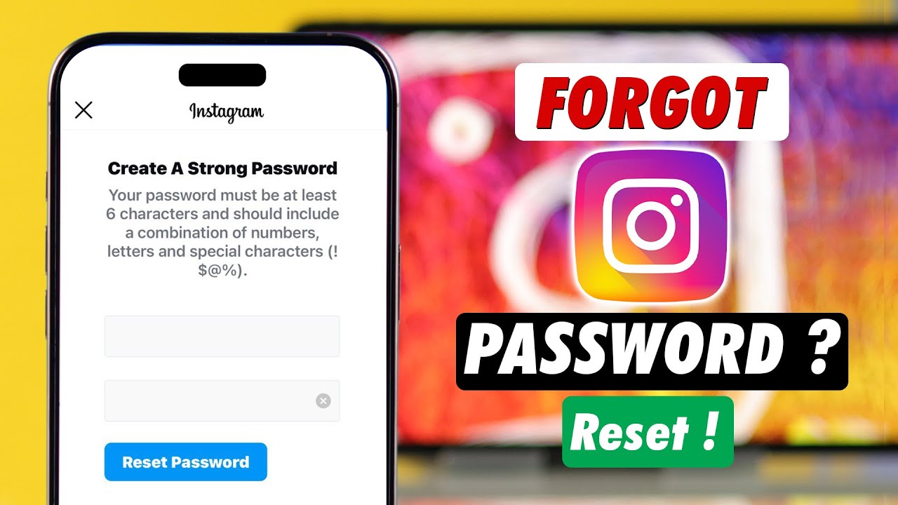 Как сменить пароль в Instagram, если забыл его — 2025