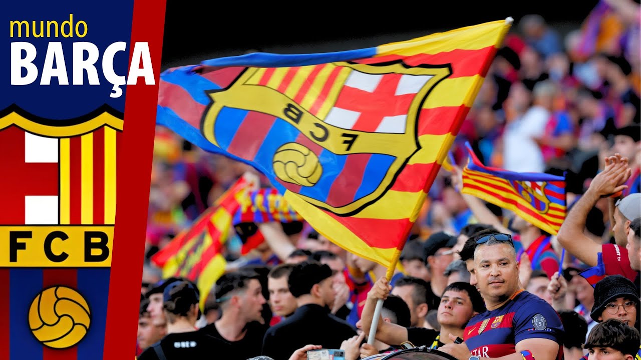 COPA DEL REY: ¡Emoción Culé! La afición del BARÇA canta el himno del Barça en La Cartuja