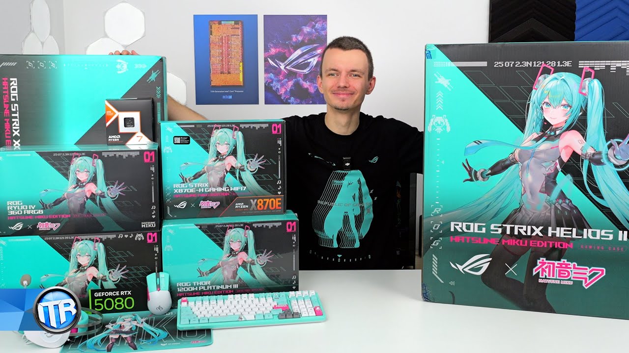 ASUS ROG x Hatsune Miku 🎶 - Das komplette Setup! 📦 (Unboxing)