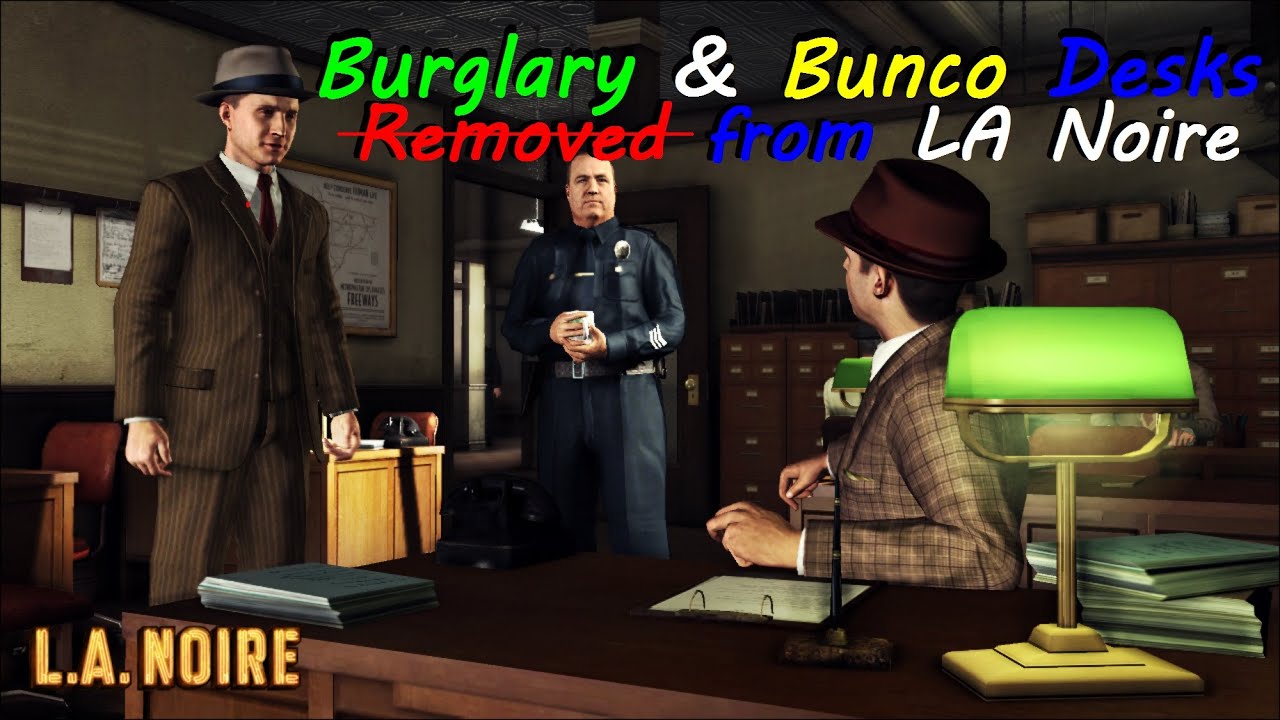 Rockstar Games Deleted Case Files From LA Noire