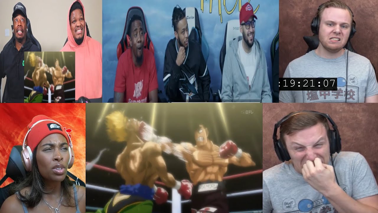 HAJIME NO IPPO EPISODE 2X24 REACTION MASHUP