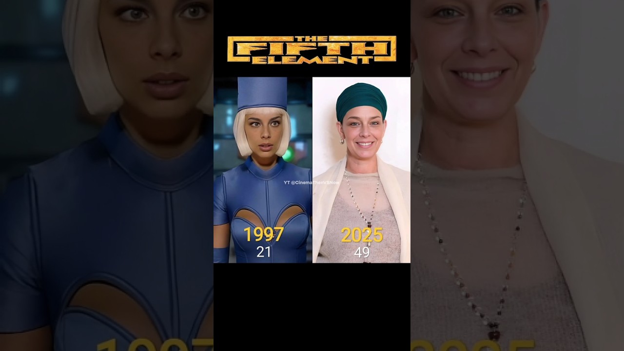 The 5th Element  Then vs Now ⭐ (1997 - 2025) #shorts
