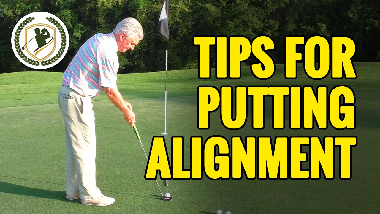 GOLF PUTTING TIPS - 2 TIPS FOR BETTER GOLF PUTTING ALIGNMENT