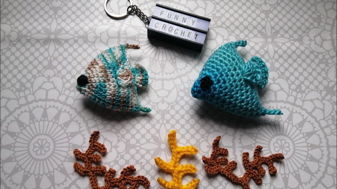 🐠Poisson tropical au crochet, tropical fish crochet 🐠