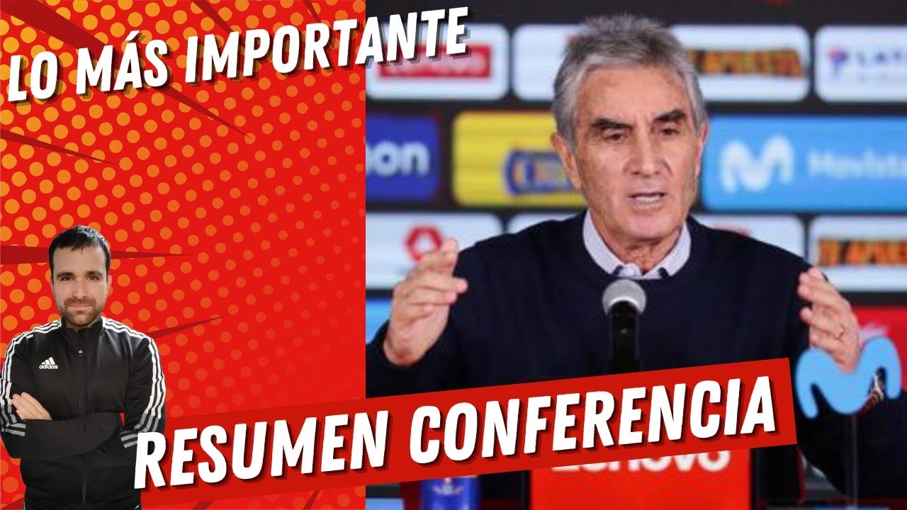 Resumen de la Conferencia de Prensa de Juan Carlos Oblitas #peru