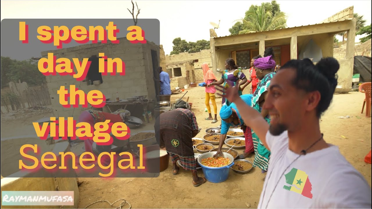 African Village Life , Welcome to Sine-Saloum Village Yayem (Rayman Mufasa, Vlog 5)