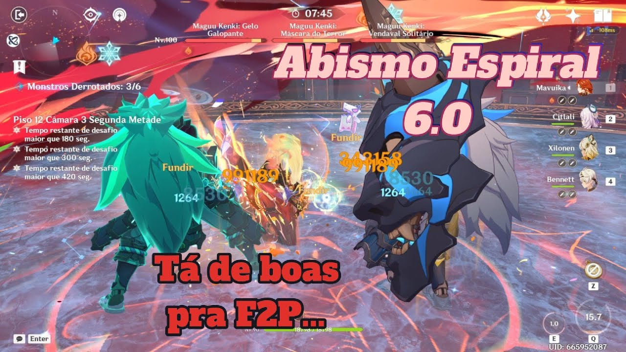 Spiral Abyss - fácil e troll ao mesmo tempo... l Genshin Impact...