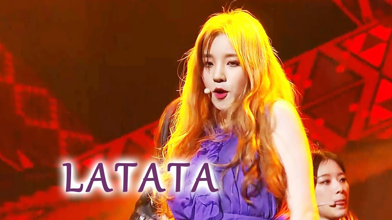 (여자)아이들((G)I-DLE) - LATATA (라타타)교차편집(stage mix)