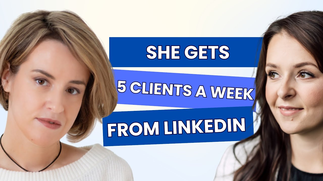 She Gets 5 Clients a Week from LinkedIn w/Jenny Rokhline