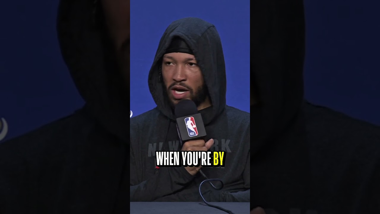 NBA Player Correspondent Kon Knueppel asks Jalen Brunson about what makes a winning player 🏀