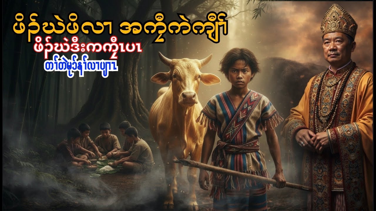 🟣No.316 . Karen Story - Orphan And Brother Gold Cow - ဖိၣ်ဃဲဒီးအကၠီကျီၢ်ထူ @tpnkarenlegendstory 