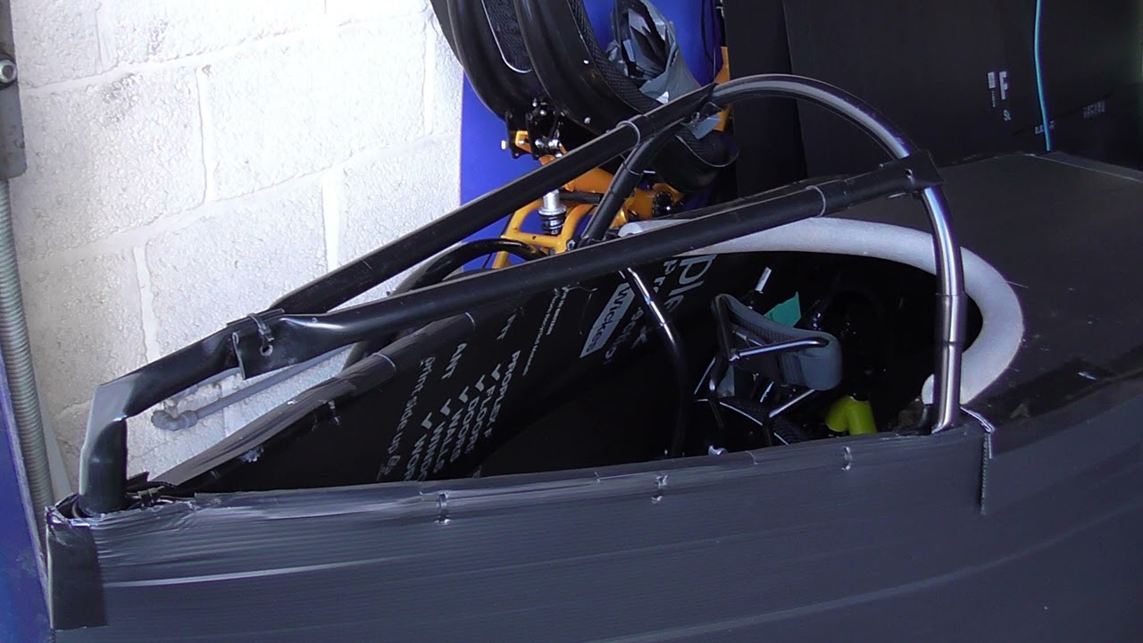 Photo montage of my DIY velomobile based on a Performer JC70 recumbent trike