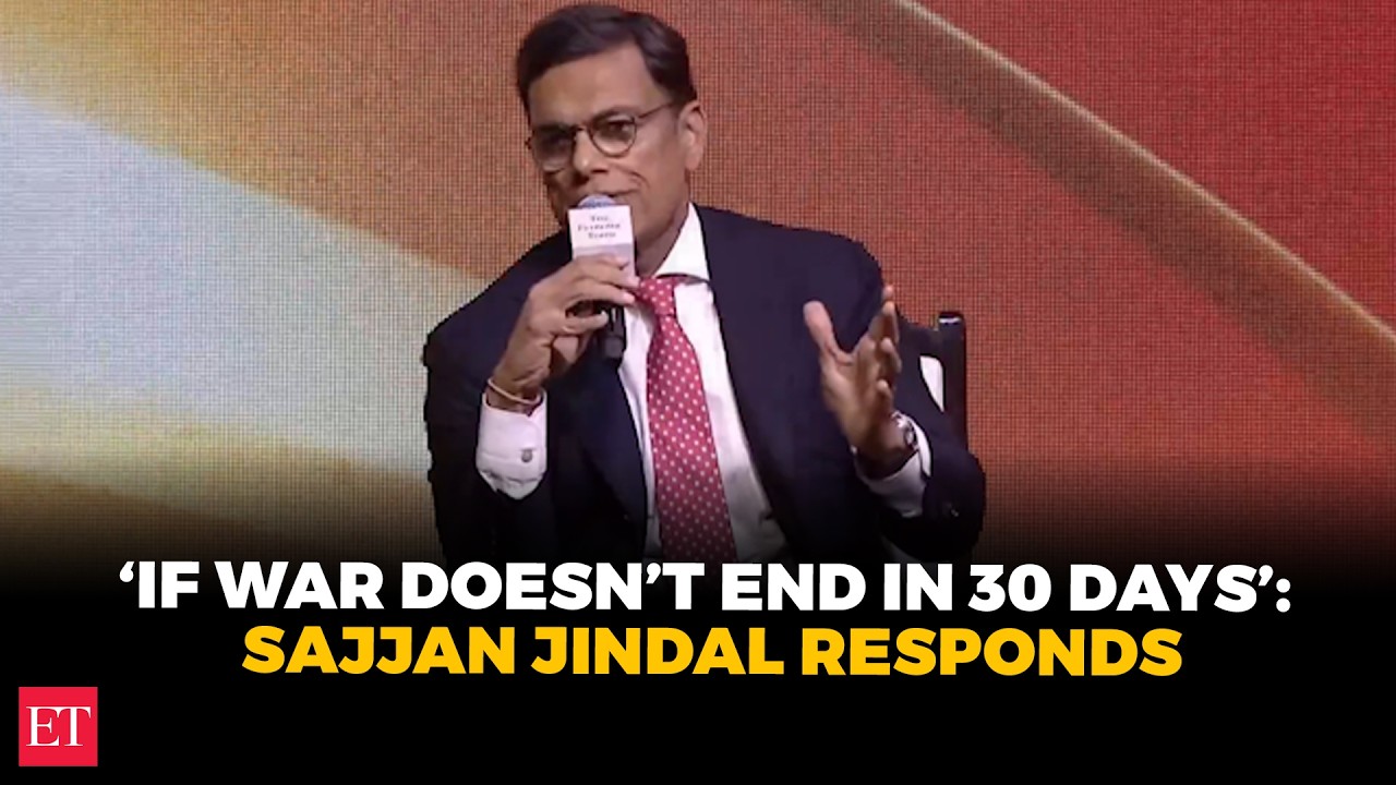 ET Awards 2025 | &lsquo;War beyond 30 days?&rsquo; Sajjan Jindal backs Aatmanirbhar energy push