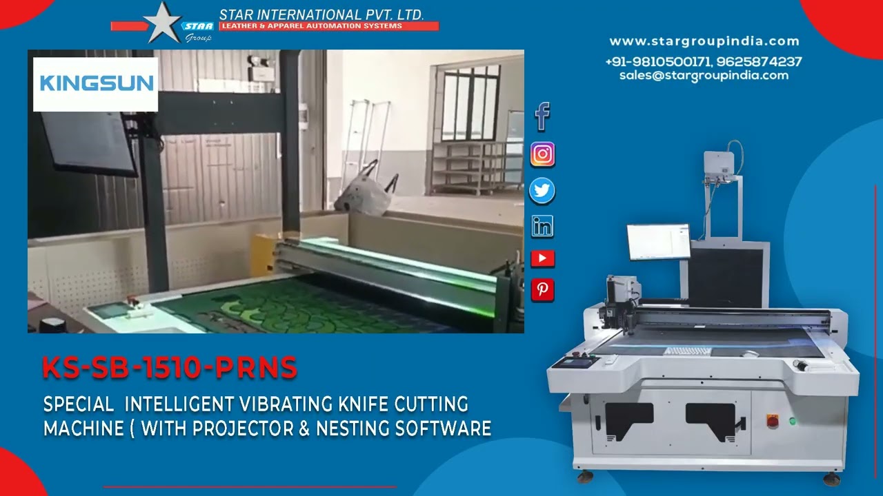 Next-Gen Vibrating Knife Cutting Machine | Smart Leather & Fabric Cutting Technology