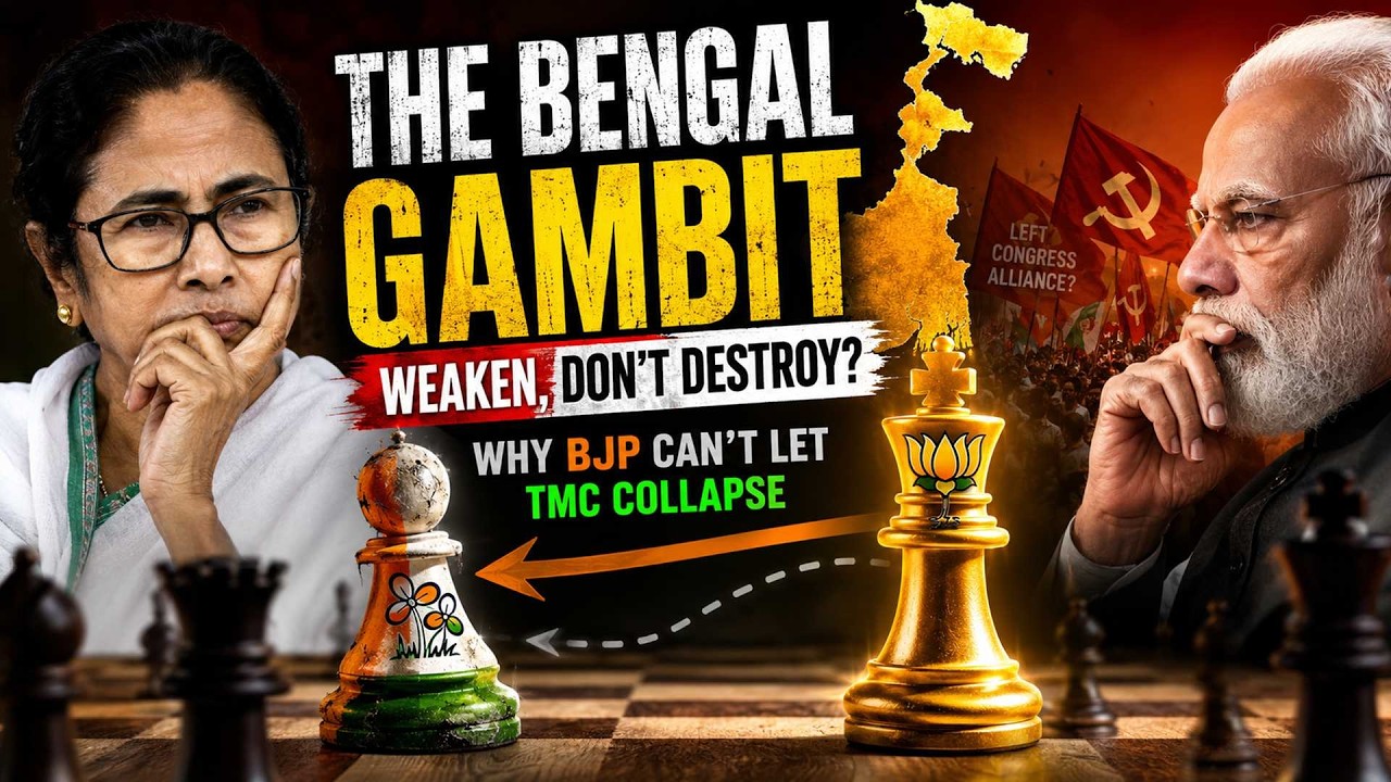 Why Is BJP Not Letting TMC Collapse? The Bengal Strategy Explained