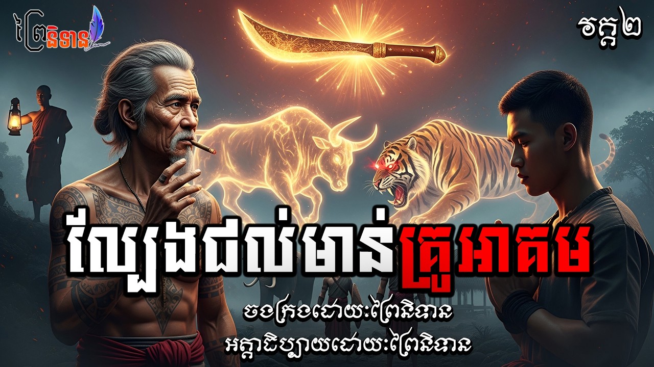 វគ្គ២  ភាគ៥៥ ល្បែងជល់មាន់គ្រូអាគម | ព្រៃនិទាន