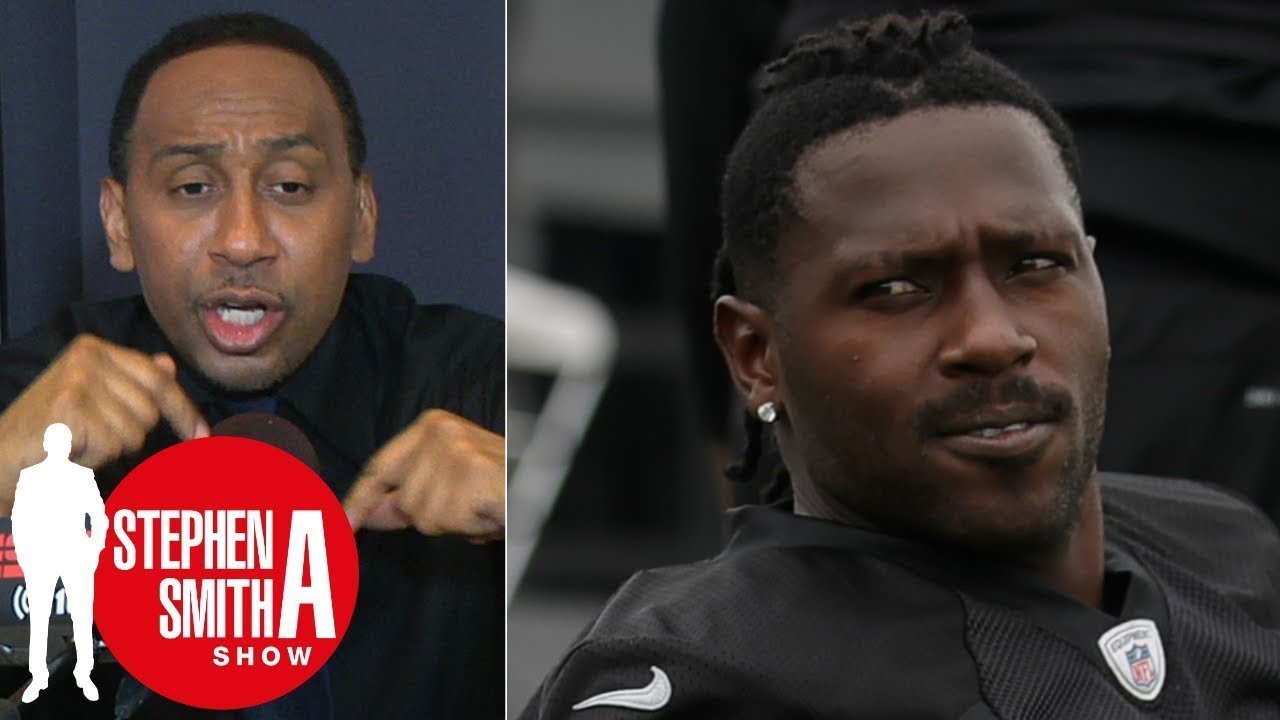 Stephen A. Smith strong react to Raiders plan to suspend Antonio Brown after incident with GM