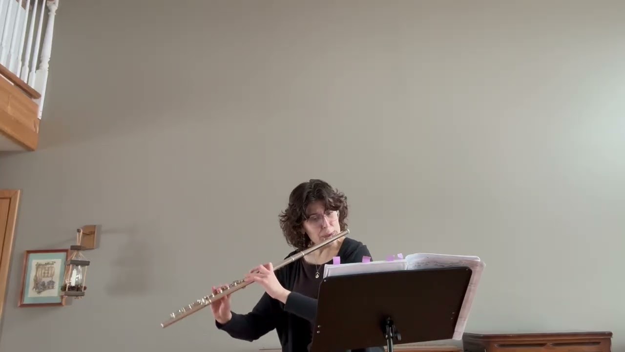 J.S. Bach, “Aus Liebe” from St. Matthew Passion flute excerpt