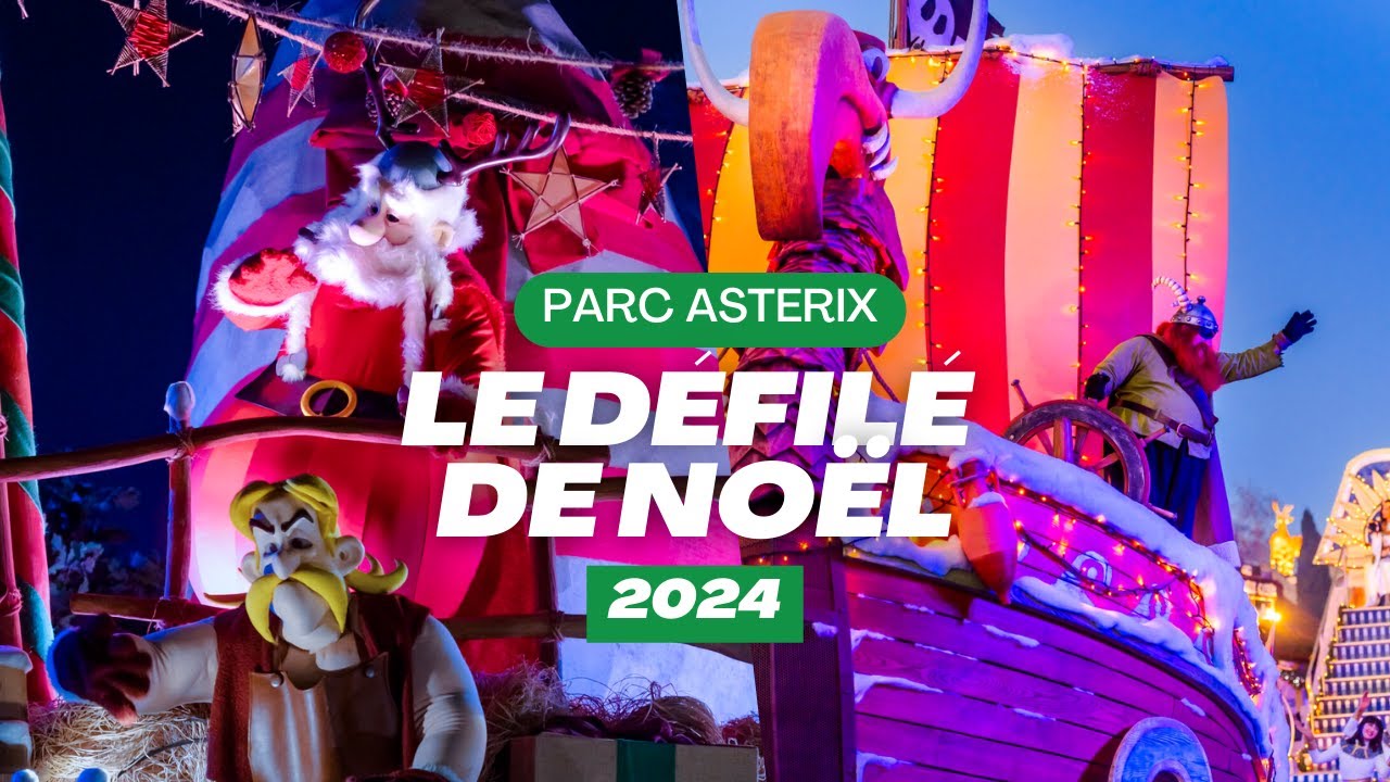 Parc Astérix | Défilé de Noël 2024
