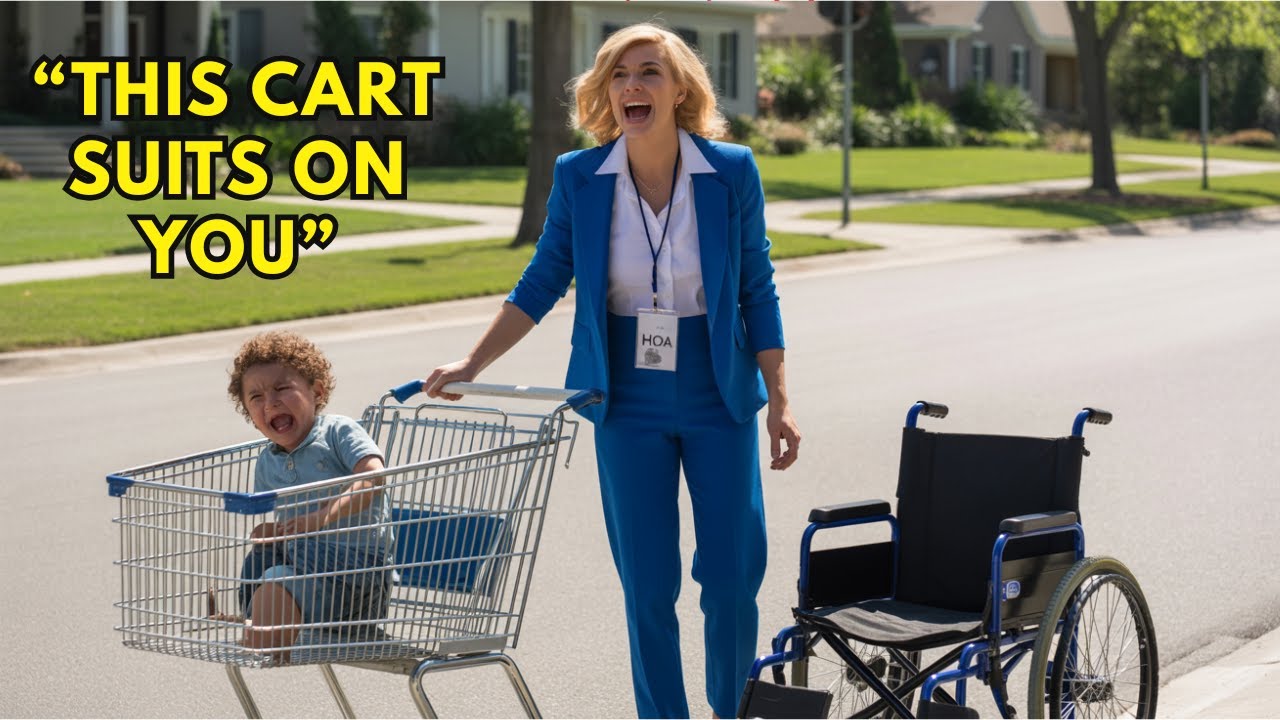HOA Karen Replaced My Daughter's Wheelchair with a Shopping Cart, Unaware I am a Navy SEAL