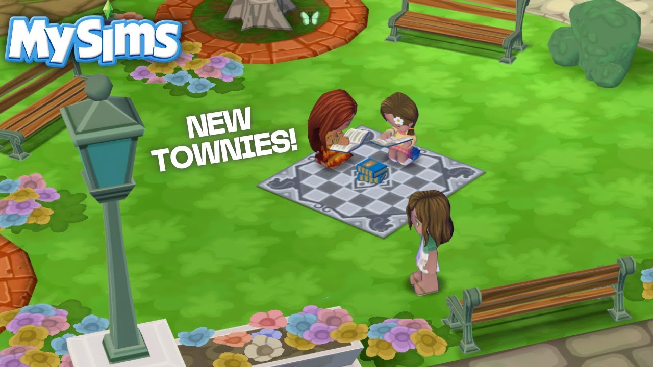 New townies in MySims: Roxy, Clara and Maria (PART 7) 🍦