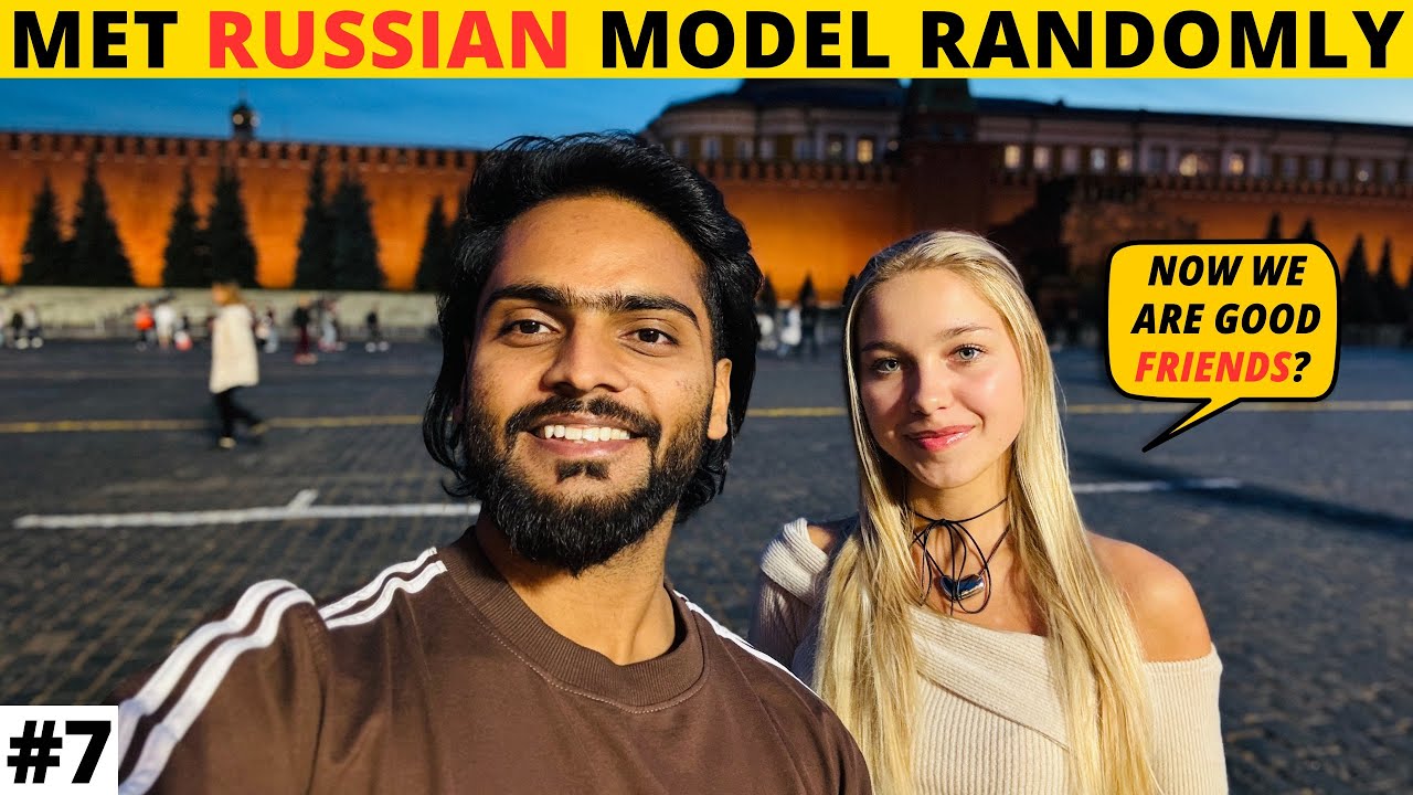 MET THIS RUSSIAN MODEL VERY RANDOMLY🇷🇺🥰