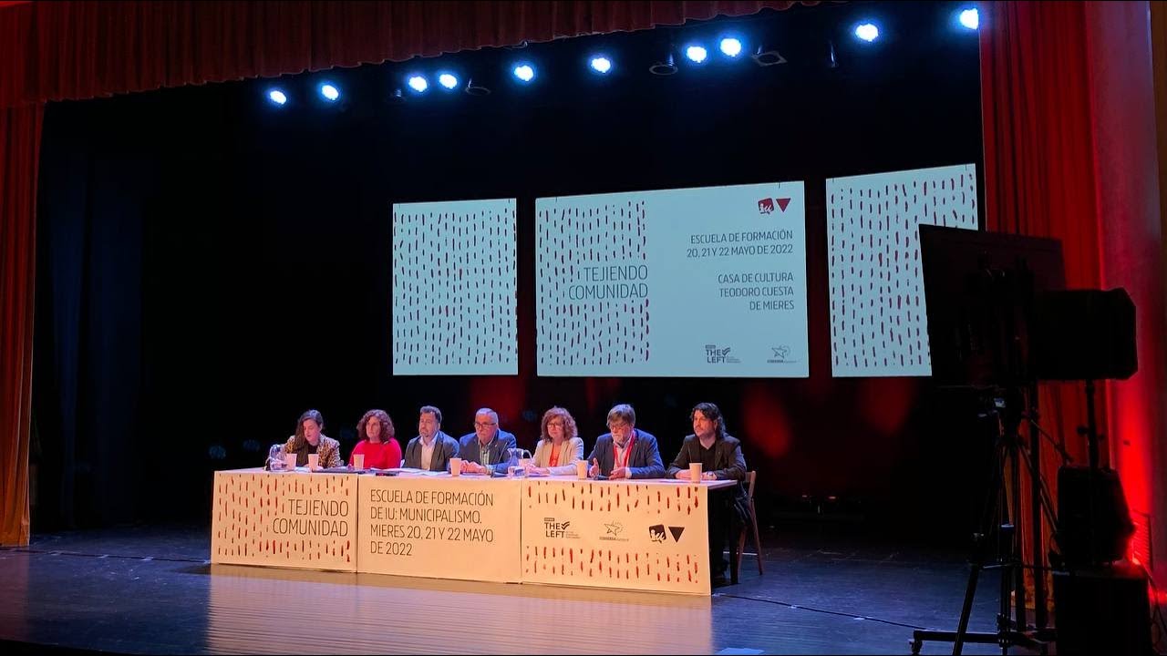 Encuentro de cargos públicos de IU. Escuela de Formación de IU