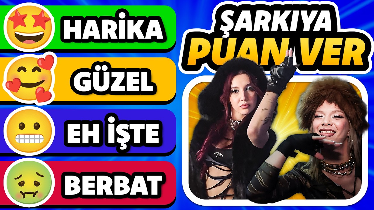 2025 Şarkılarını Oyla 🔥 En Çok Dinlenen Şarkılara Puan Ver 🎶