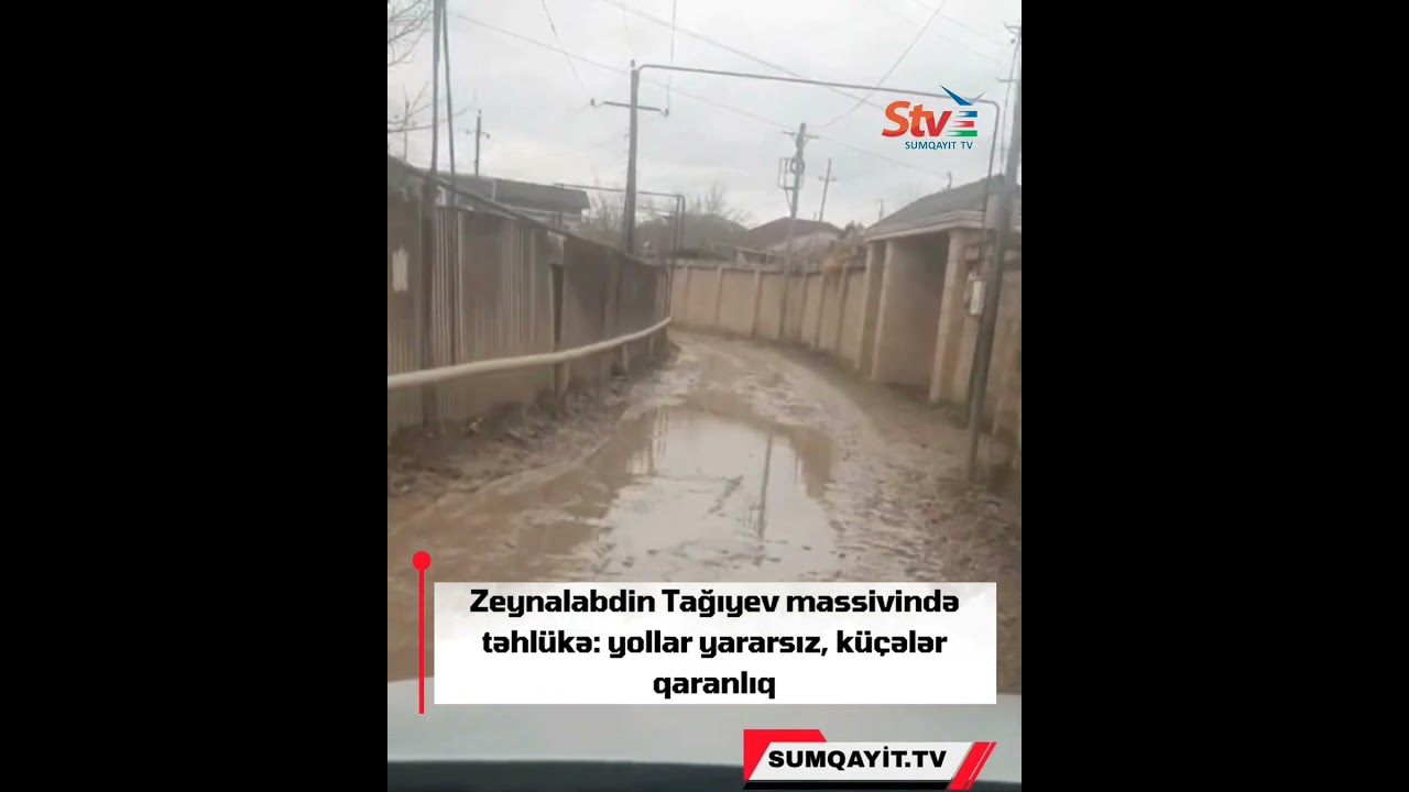 SUMQAYITDA BİTMƏYƏN PROBLEM #sumqayit #sumqayittv #yolproblemi