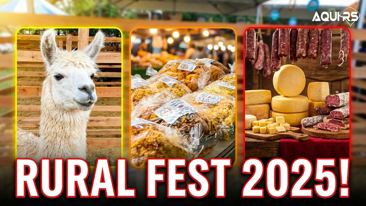 RURAL FEST 2025: Chimarrão, Animais e Diversão em Família!