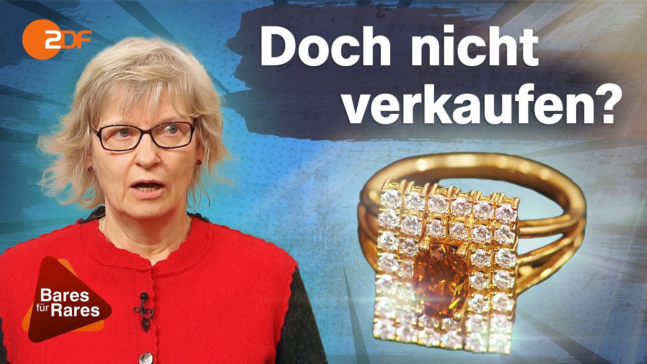 Fünfstelliger Schätzpreis möglich: Dieser Diamantring braucht ein Extra-Gutachten | Bares für Rares