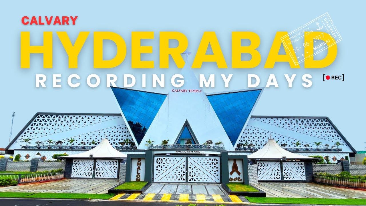 Calvary Temple Hyderabad #sathishkumar birthday special vlog #vlog2