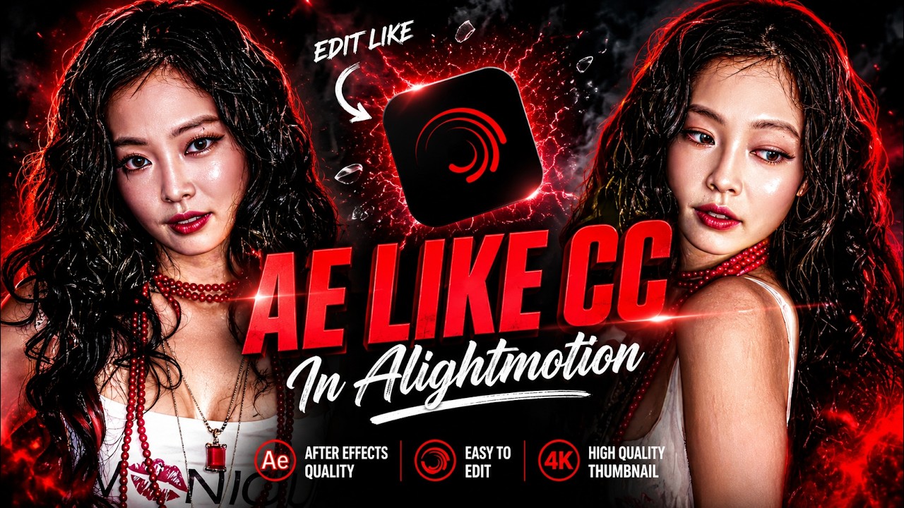 Alight Motion CC Editing TUTORIALS | Viral CC Effect