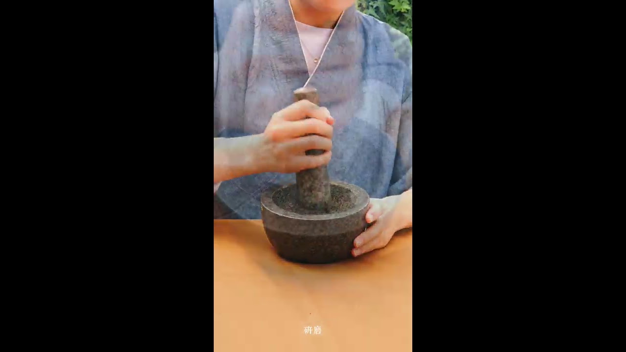祭龙烟供香粉的手工制作