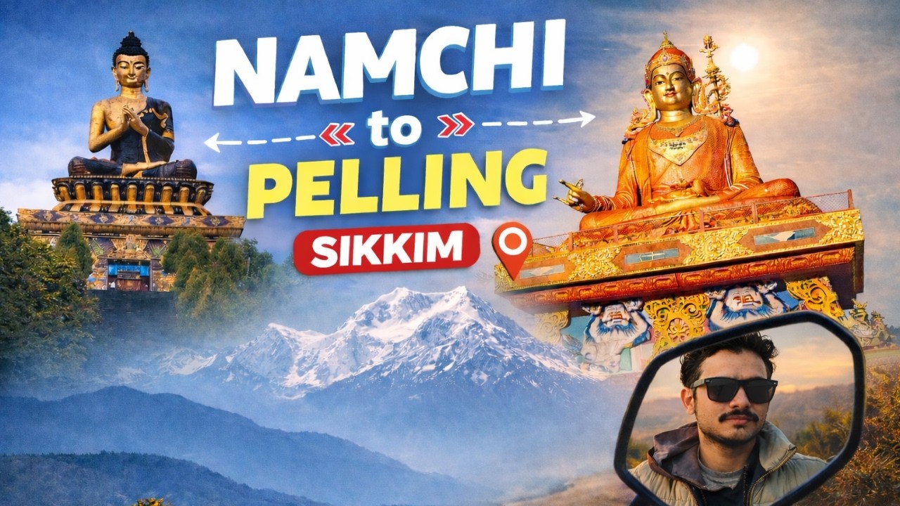 Riding from Namchi to Pelling, Sikkim | Himalayan Roads & Sunset Views | Ep 2