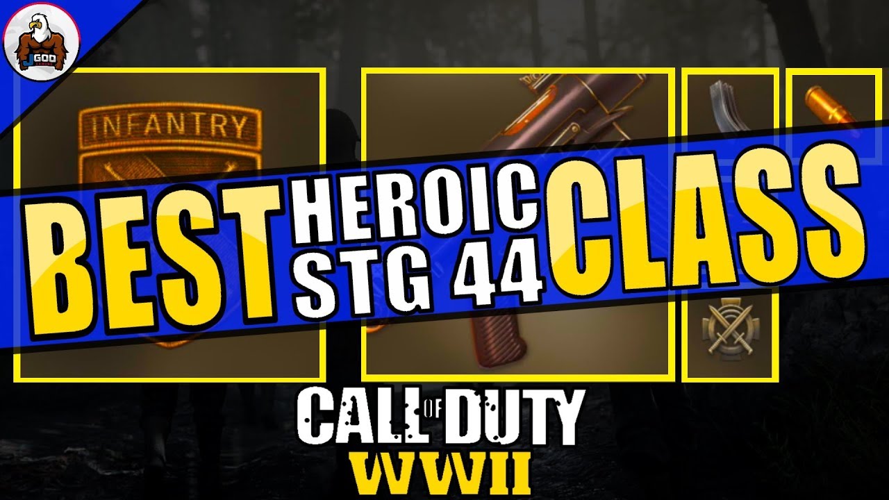 Best Heroic STG 44 Class Setup CoD WW2 - V2 Rocket Gameplay