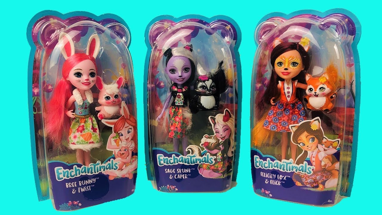 Enchantimals dolls toy reviews which girls do you have | Mini Mini Channel